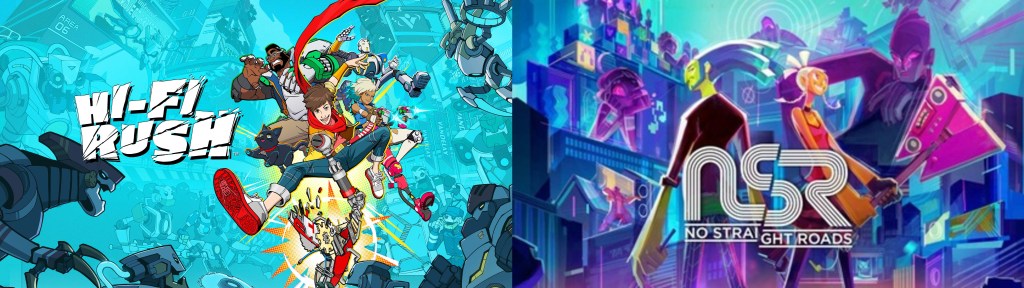 Battle of the VG Bands: Hi-Fi Rush and No Straight Roads